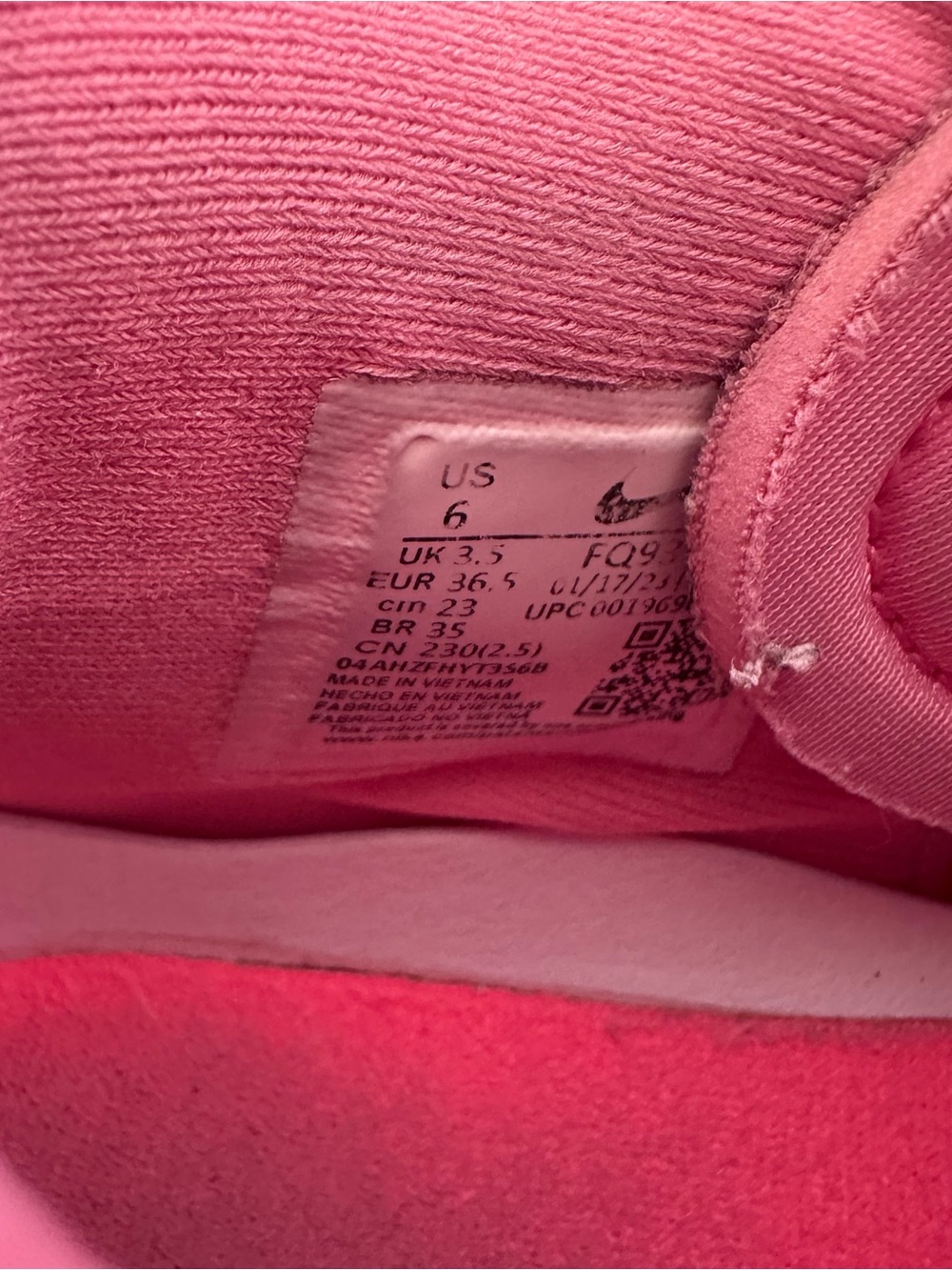 Nike Cosmic Unity 3 Shoes Women’s Size 6 Pink Basketball Aja Wilson FQ9395-600 - Picture 10 of 14